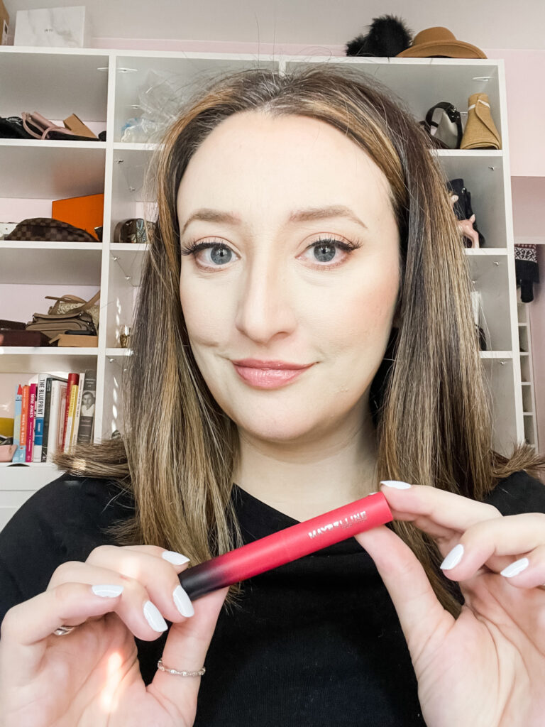 pink lipstick