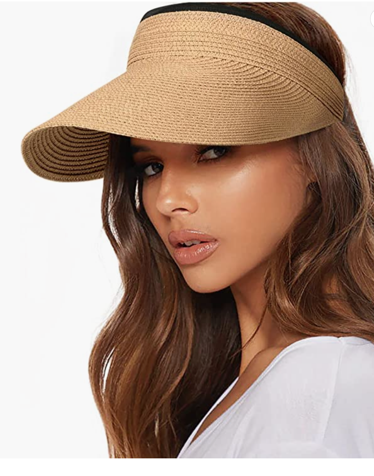 Amazon Favorites Straw Visor