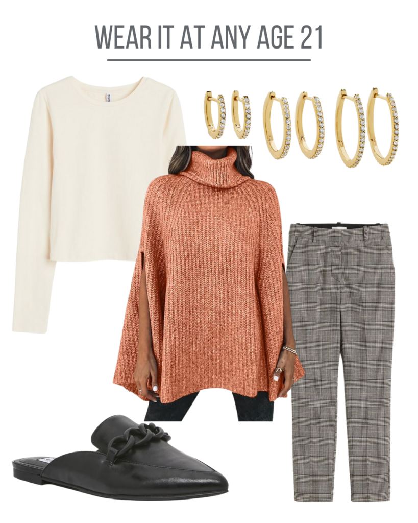 Cape Sweater Alternate Looks How to Wear it at Any Age Volume 21