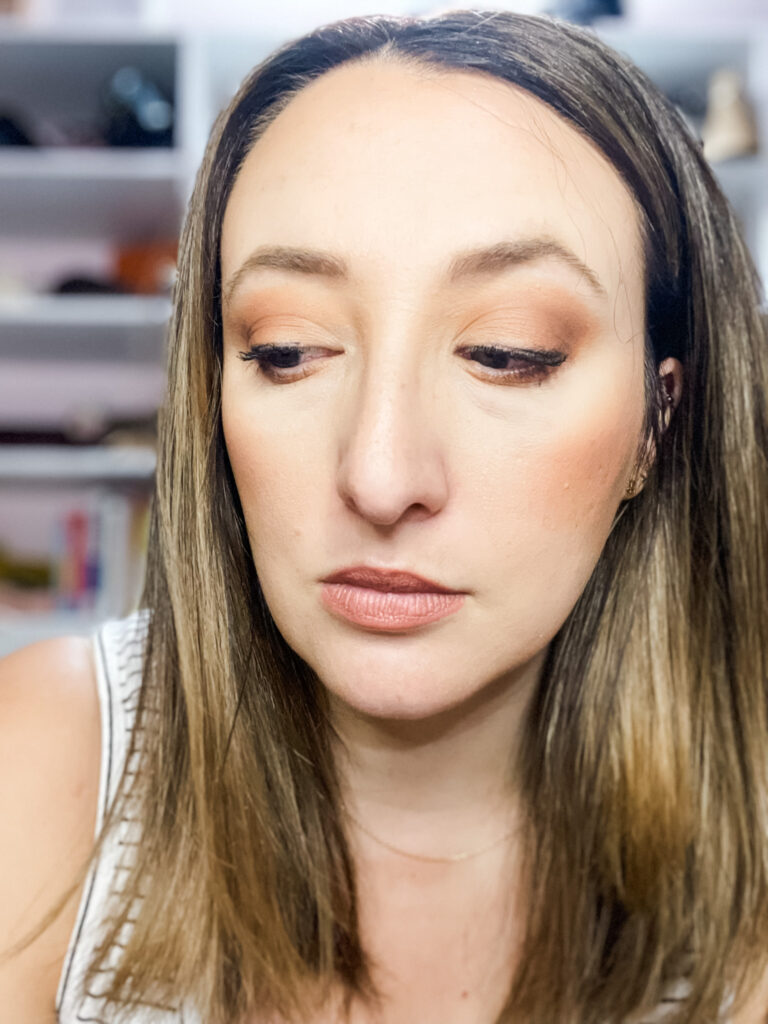 closeup of fall makeups