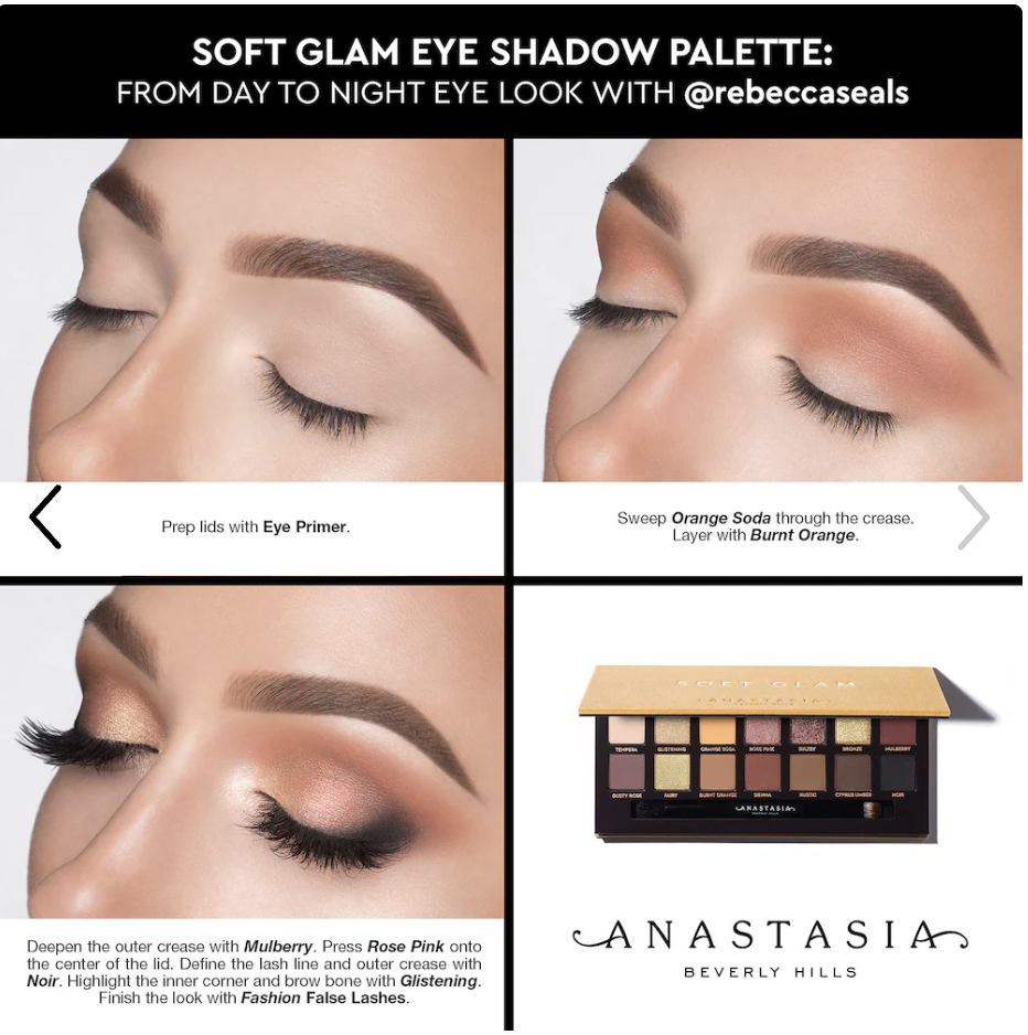 Anastasia Soft Glam palette