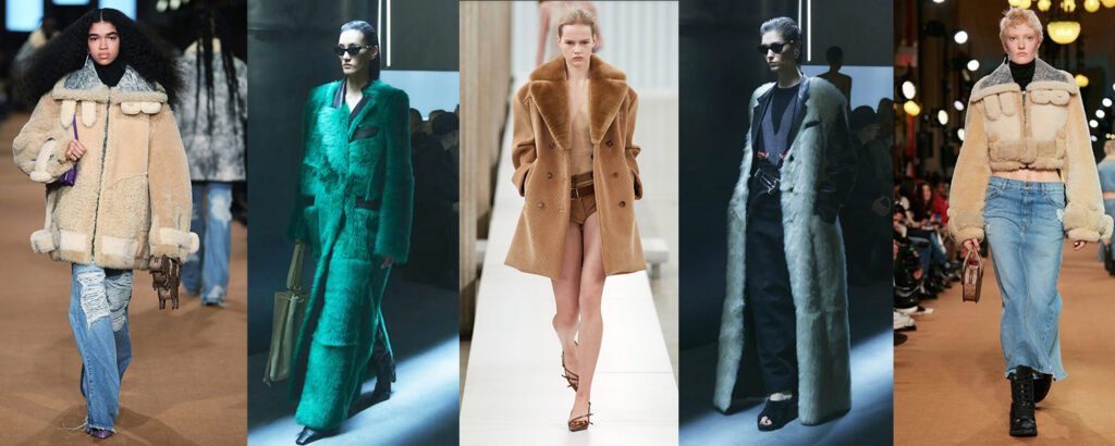 trends for fall/winter 2023 shearling
