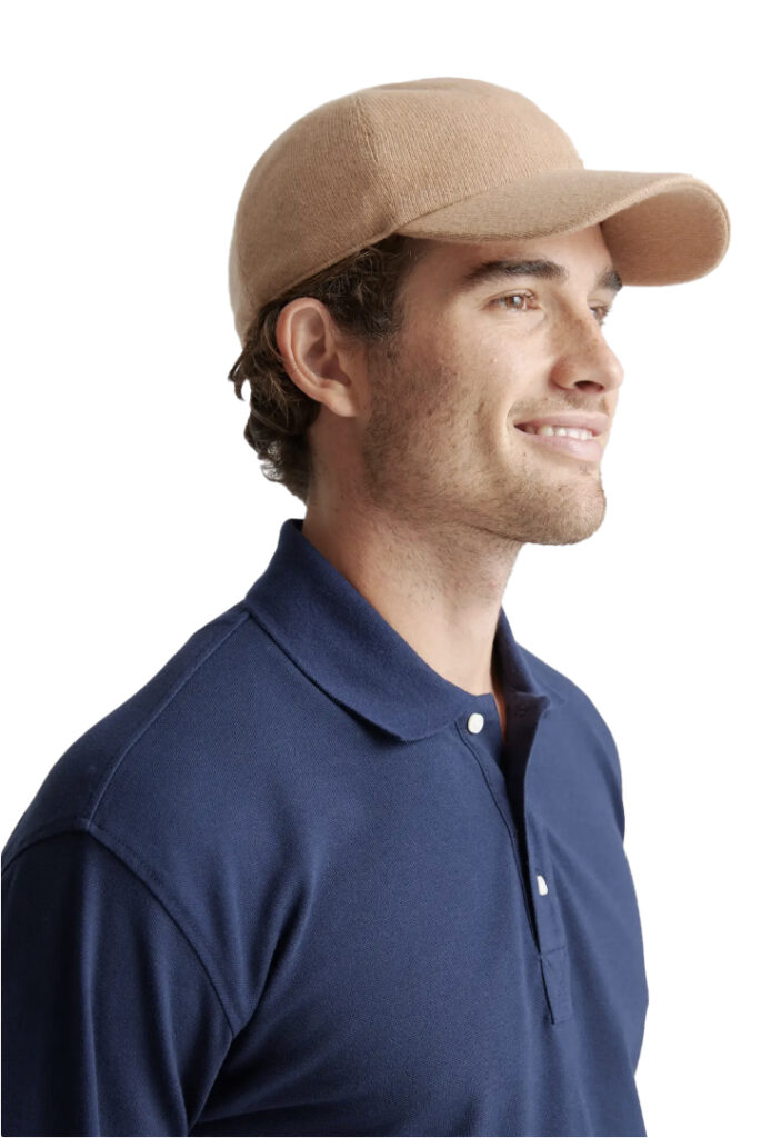 cashmere ball cap