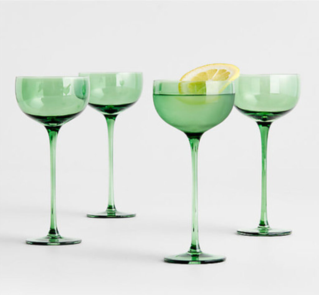 Aperitif Glasses for Hostesses
