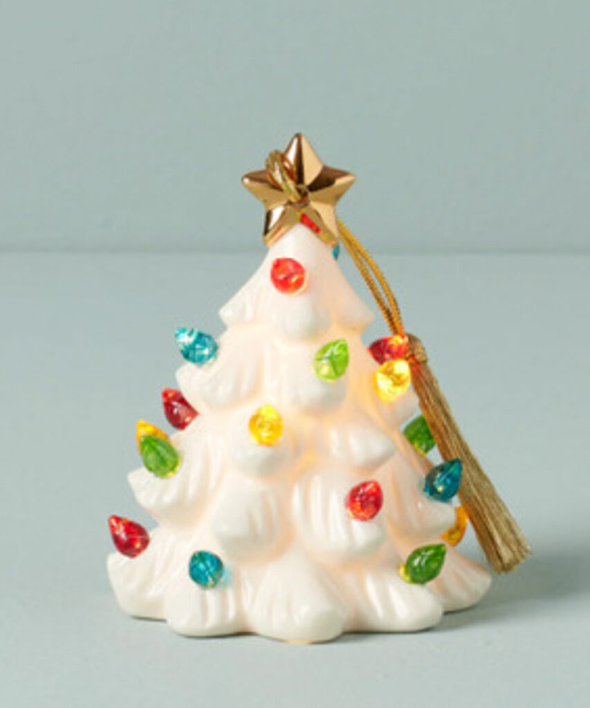 Lenox Light Up Tree Ornament