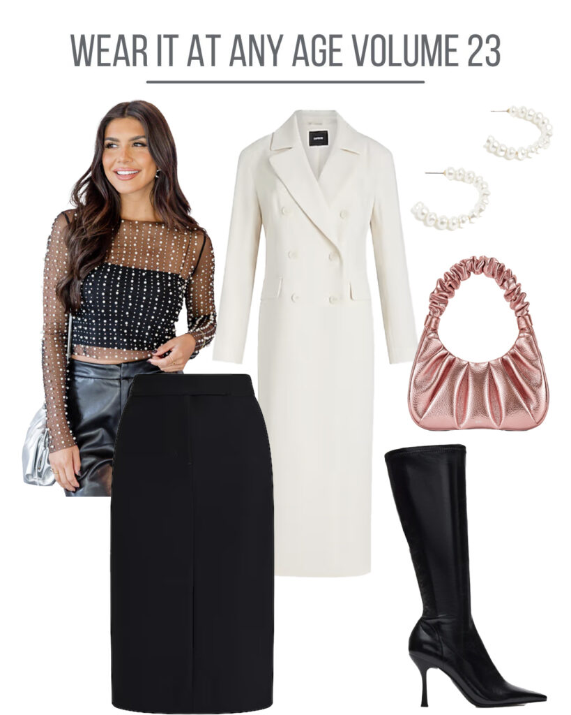 Rhinestone Top Collage