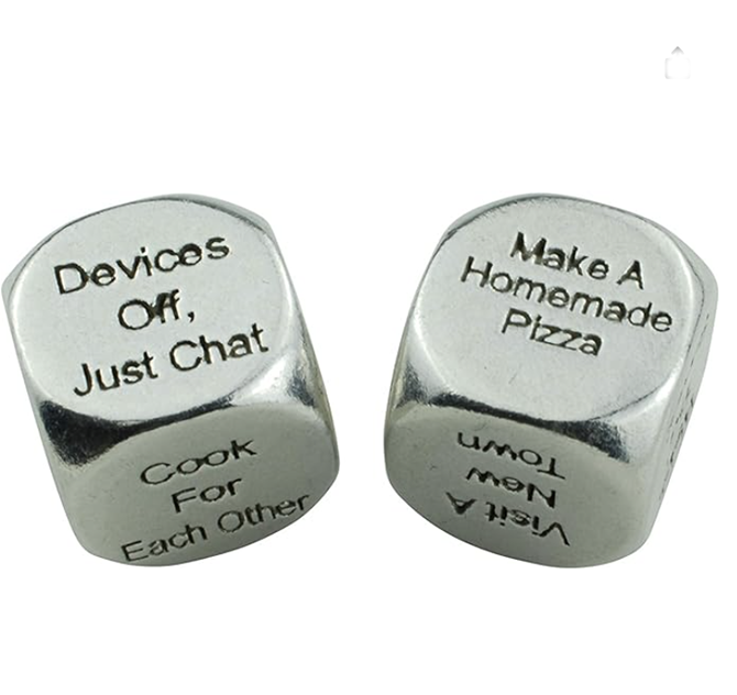Valentine's Day gifts dice