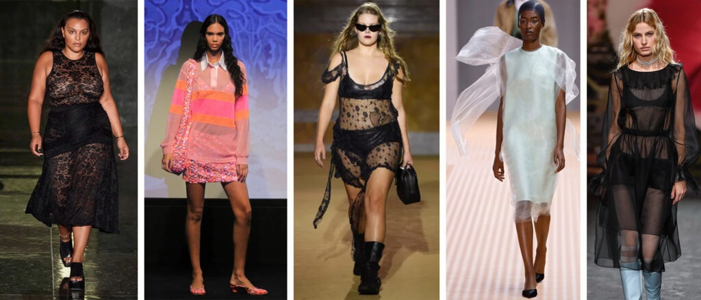 sheer everything trend