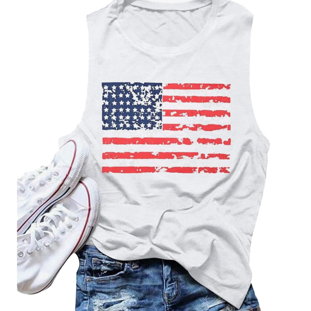 American Flag tank